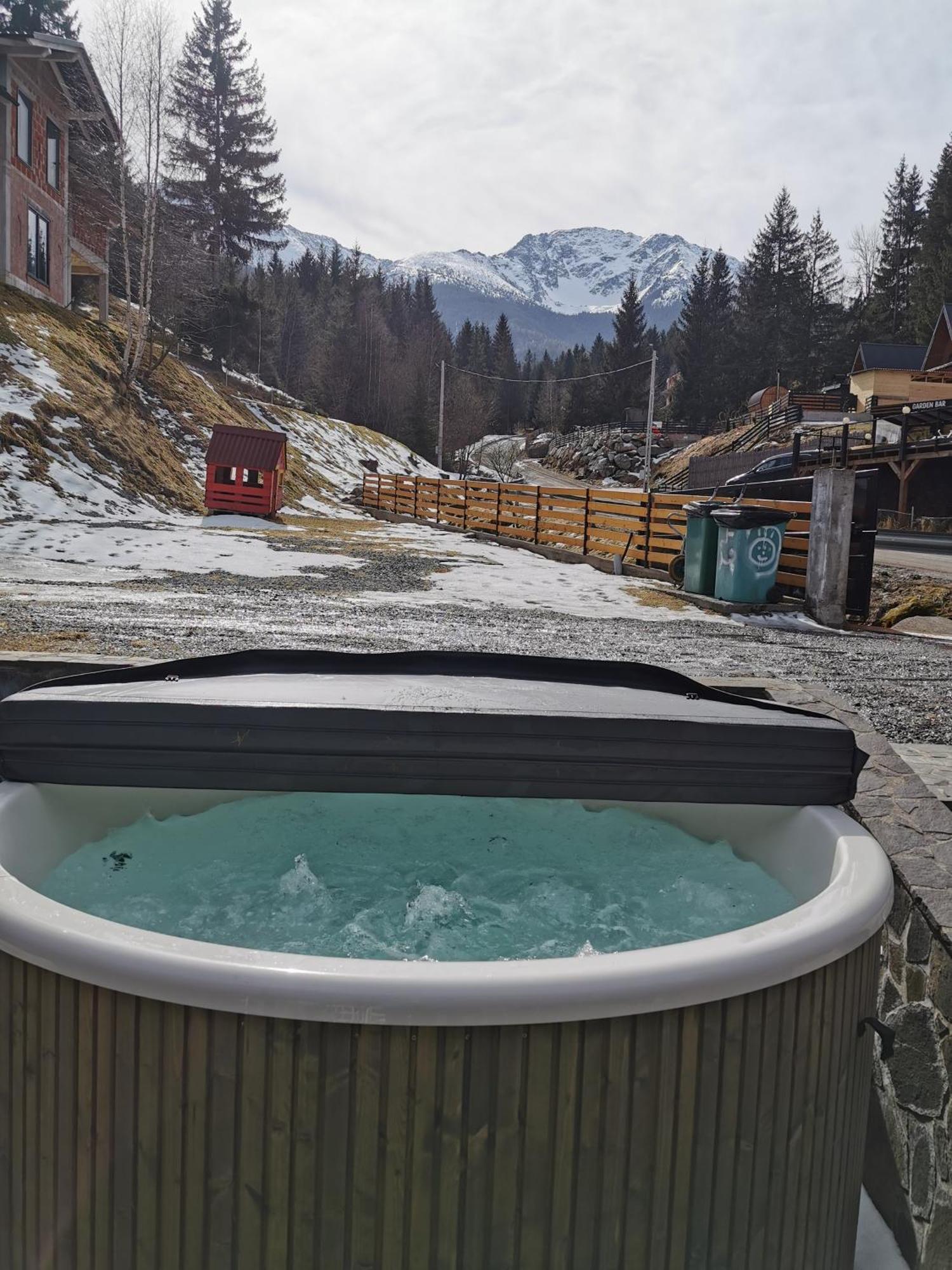 ホテル Casa Pietrosu Rodnei Borşa エクステリア 写真